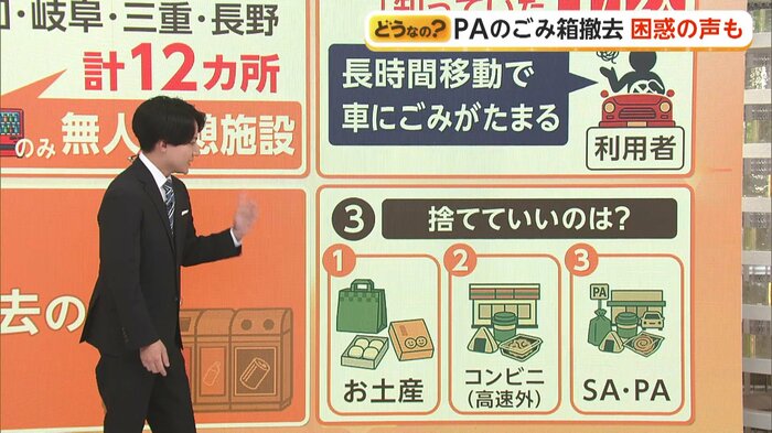 高速PAごみ箱に捨てていいのは？