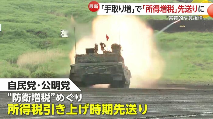 防衛力強化のための増税