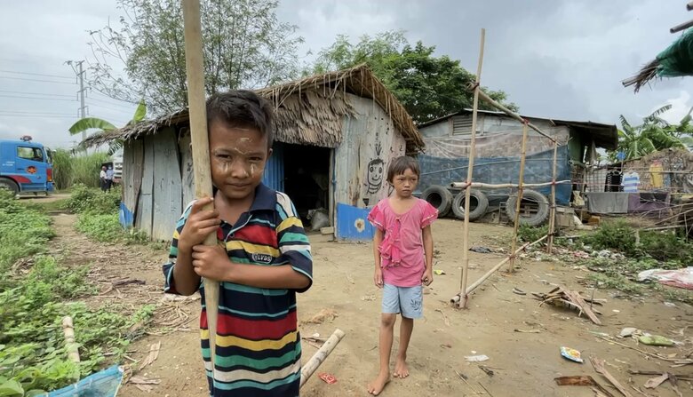 「『お腹がすいた』と泣く子には野草を摘んで」全人口の半数が貧困層に...深刻さを増すミャンマー困窮の現場｜FNNプライムオンライン