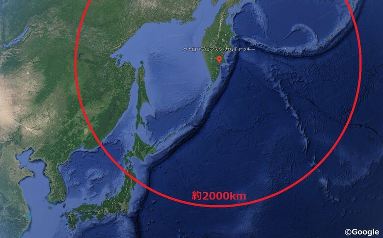 ロシアはキンジャール極超音速空中発射弾道ミサイルの射程を約2000kmとしている。