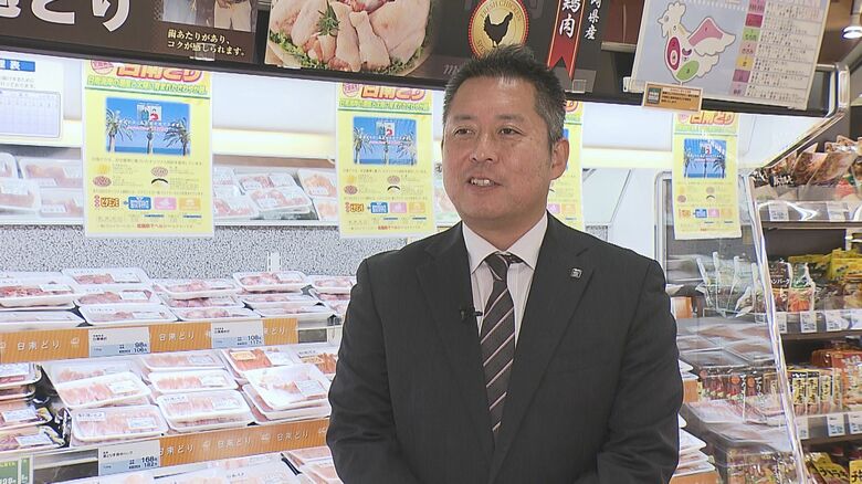 精肉担当甲斐崎崇さん