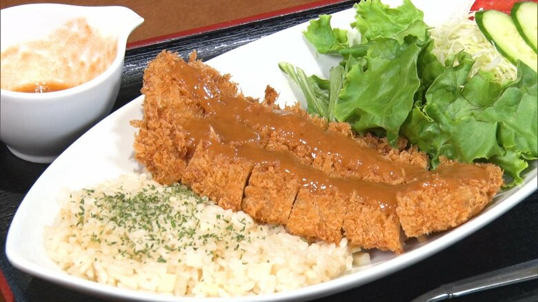 創作和食 根室ふうれん（東京・人形町）「知床豚のエスカロップ」ランチ1000円