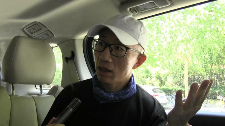 取材に応じる胡佳さん　当時の状況や現在の共産党政権について語る