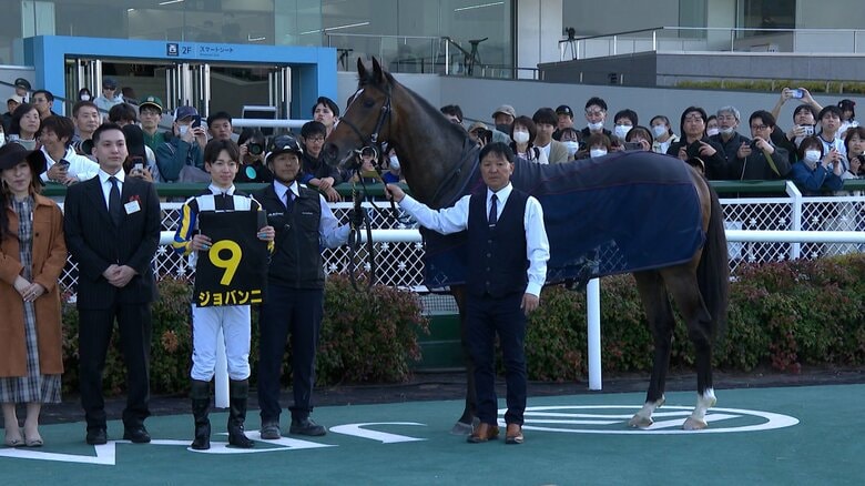 若葉Sを制したジョバンニ
