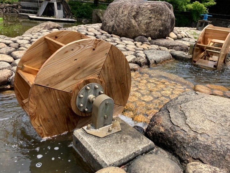 香川用水記念公園のじゃぶじゃぶ池