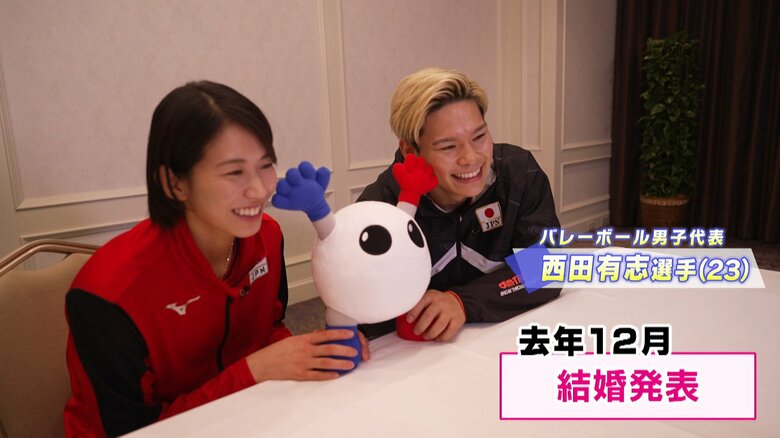 古賀紗理那選手、西田有志選手