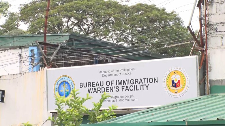 男らが収容されていたビクタン収容所