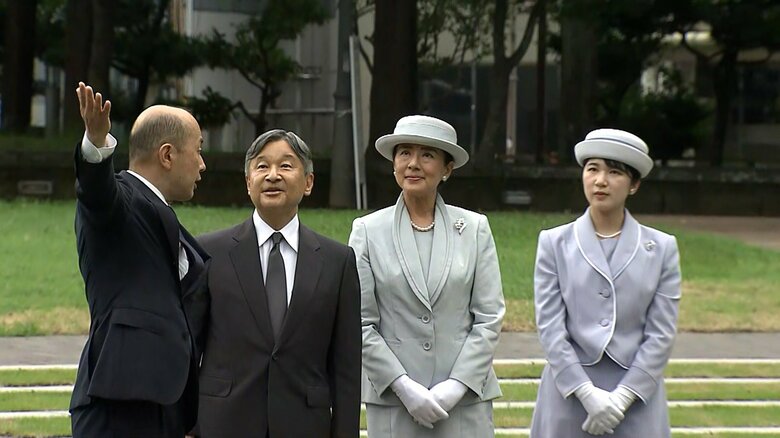 長崎の原爆落下中心地碑に献花　9月12日