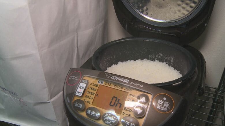 お米は12合炊いて準備