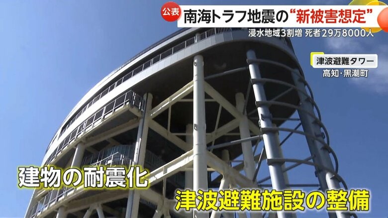 建物の耐震化や整備が進んだ津波避難施設