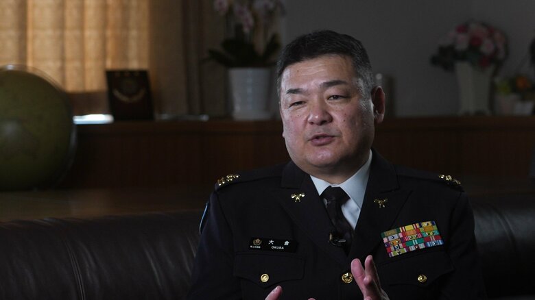 取材に応じる大倉達也氏