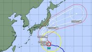 【台風情報】大型の台風25号の今後の進路予想　20日から21日にかけ伊豆諸島から東日本の太平洋側に接近するおそれ　進路等によっては警報級の大雨や暴風となる範囲が広がる可能性