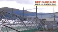 「こんなひどい被害は経験したことない」春の嵐で農業用ハウス被害　南砺市のコメ農家が育苗の行方に懸念