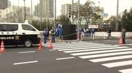 横断歩道渡っていた80代高齢女性がダンプカーにひき逃げされ死亡　黒いダンプカーJR越中島駅方向に逃走　東京・江東区