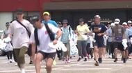 富山マラソンを盛り上げよう！プロギングのイベントに45人が参加　磯野あずささんが指導