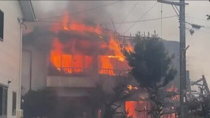 福島県で火事相次ぐ　いわき市平下荒川の住宅火災で一人の遺体見つかる　郡山市大槻町の団地でも