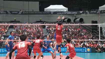 【スーパープレー映像・小野寺太志】スロベニアの前に立ちはだかったタワー・オノ・デラー　ブロック・クイック大活躍！スロベニア戦まとめ【パリ五輪予選/W杯バレー】