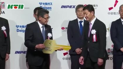 「石原家と海は…」石原宏高環境相　長崎・五島列島の洋上風力発電所稼働で現地視察