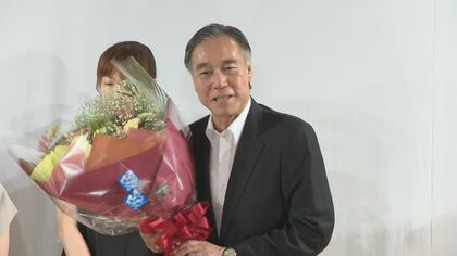 【開票速報】長野県知事選　現職の阿部守一さんが5回目の当選「新しい視点で未来に向けて県政を前進させたい」　阿部守一 57万3,742票　 武田良介 9万2,366票　投票率は40.53％で過去最低