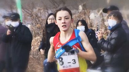 ドルーリー朱瑛里が3人抜き！圧倒的走りでまた区間新「順位上げられてよかった」　原晋監督は「五輪狙える10年に1度の逸材」と絶賛