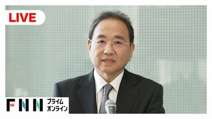 【ライブ】フジテレビ“処分”　清水社長が取材対応