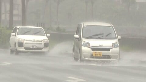 【台風24号】長期で列島に影響　宮崎市で広範囲に冠水被害　週明けにかけ九州に災害級大雨　線状降水帯発生の恐れ