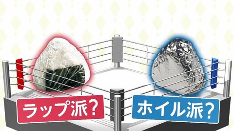 おにぎりを包むならラップ?アルミホイル? “総選挙”決着…「食感残し崩れず」ホイルの利点も