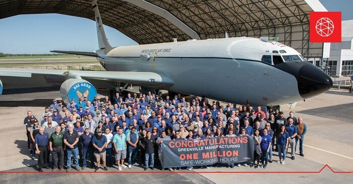 WC-135Rコンスタントフェニックスと言われる機体。核実験の後、空中に飛散する放射性物質を収集・分析する特殊偵察機。(L3Harris Technologies社 HPより)