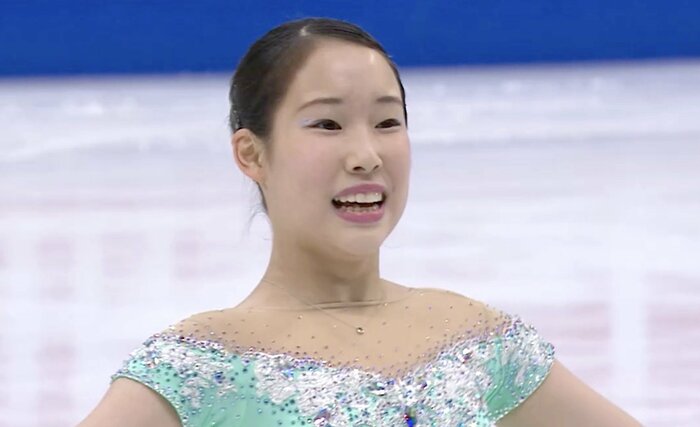 2017年に出場した世界選手権、フリーの演技は感動を呼んだ