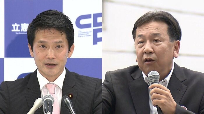17日、小川幹事長が枝野氏の事務所に出向き会談。その後野田氏も枝野氏のもとを訪れ、理解を求めた