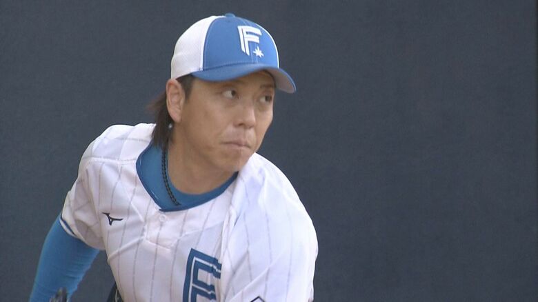 【ファイターズ】今年は「腹八分」鉄腕・宮西尚生が1軍全体練習に合流！｜FNNプライムオンライン