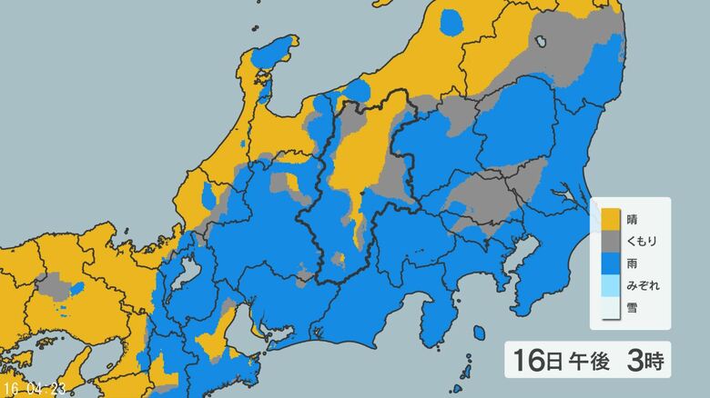 「警報級の大雨」の可能性も　土砂災害などに注意を　長野県の24時間予想降水量は南部120ミリ、中部60ミリ、北部20ミリ（17日午前6時まで・多い所で）｜FNNプライムオンライン