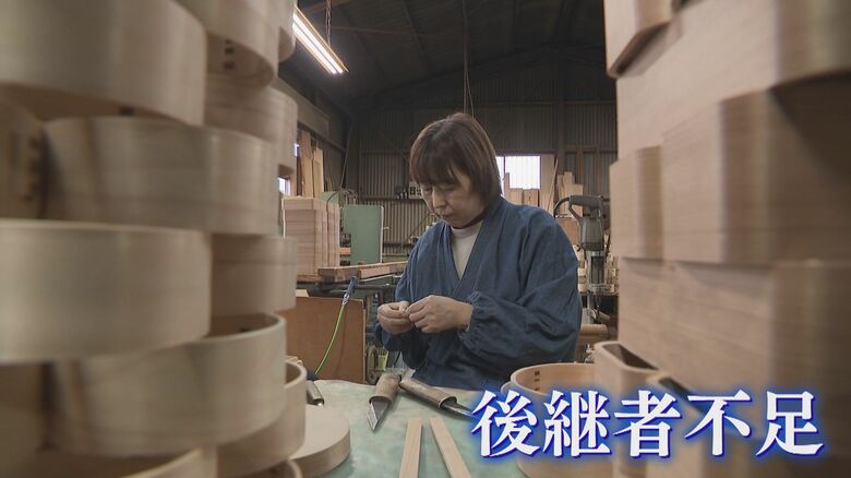 400年以上の歴史 伝統工芸品「博多曲物」  親子で存続へ  唯一の女性職人の新たな取り組み【福岡発】｜FNNプライムオンライン
