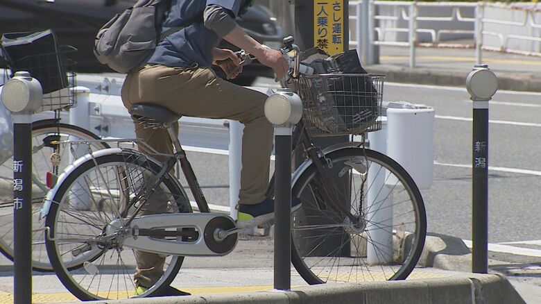 来年4月導入の自転車“青切符” 通行区分違反は6000円も…原則“車道通行”に不安の声多く「車に当たりそうに」「路上駐車の車が邪魔」新潟｜FNNプライムオンライン