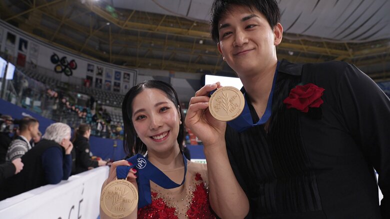 完璧を求める三浦璃来・木原龍一組が“世界一奪還”へ！成長を実感した2人が目指すのは「写真を撮ってもユニゾンしていること」｜FNNプライムオンライン