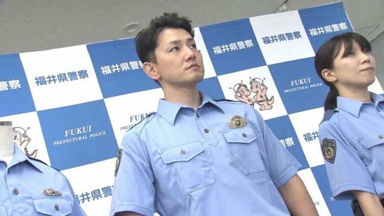 警察官も暑さ対策 「ストレッチがきいて涼しい」ポロシャツ制服を試験導入 3種類の素材で着心地や機能性を比較 福井県警|FNNプライムオンライン