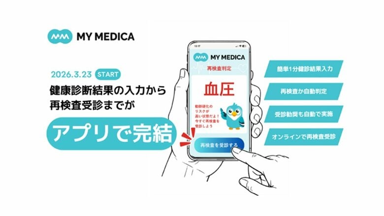 「仕事が忙しい」で放置される要再検査　最短10分のオンライン診療活用で88%が「3カ月以内に受診」に行動変容