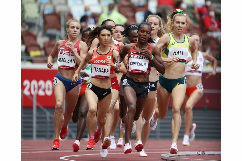 女子1500mで田中希実が日本新で準決勝進出 「どんな結果になってもベスト尽くしたい」と次戦に抱負｜FNNプライムオンライン