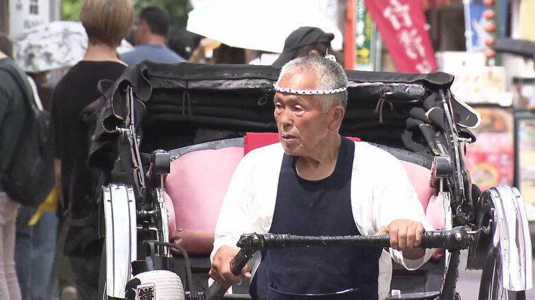 「根底は鎌倉への愛情」婦人服販売店の支店長から転身！42年のキャリア人力車の“レジェンド”青木登さん（77）の「決断」｜FNNプライムオンライン
