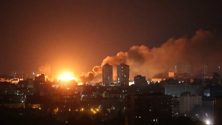 ロシアがウクライナ各地に大規模ドローン攻撃　キーウでは3人死亡、27人負傷｜FNNプライムオンライン