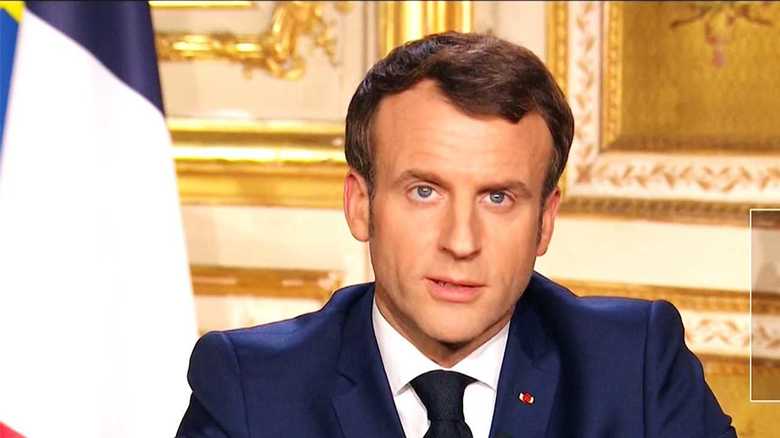 事態の深刻さを「戦争状態」だと訴えるフランスのマクロン大統領