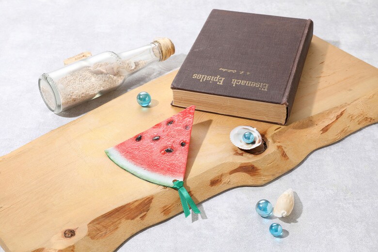 本と一緒だとしおりに見える…？