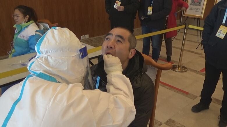 PCR検査は毎日のように受けた