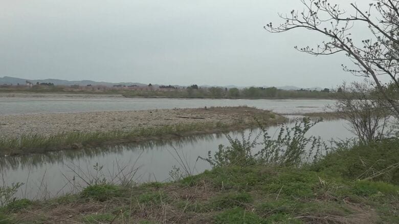 長岡市の信濃川で遺体発見