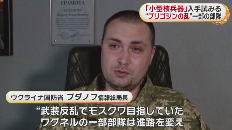 ウクライナ軍の情報機関トップ・ブダノフ情報総局長が明らかに