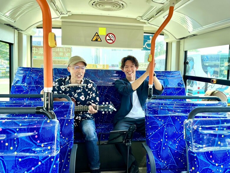 まちのり「ジャズット」イメージ（宮城交通提供）