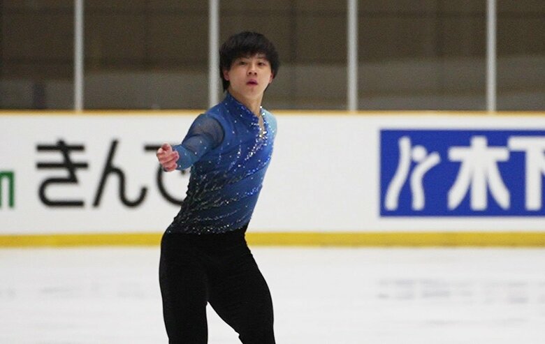 シニア1年目の森本は念願の全日本出場を決めた（西日本選手権・フリー）