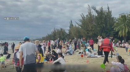 「春節」目前…“中国のハワイ”は観光客で大賑わい　上海市内では病院が大混雑「入院先見つかるまで5時間超」