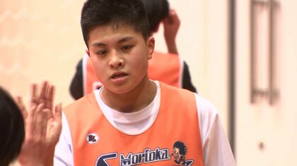 女子バスケ日本代表を目指す期待の中学生　身長177cm…“規格外”のプレーを培う生活に密着【岩手発】