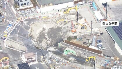 続報】破損した下水道管の水が救助妨げに…発生から1週間も